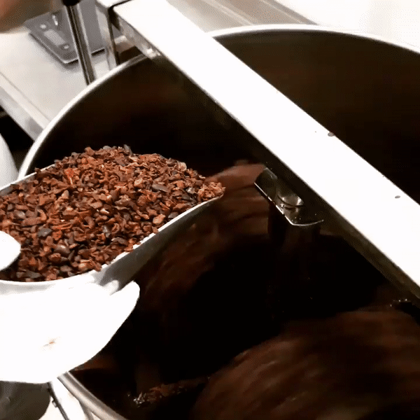 výroba čokolády